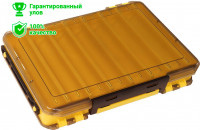 Коробка для воблеров Kosadaka TB-S31B двухсторонняя (желтая)