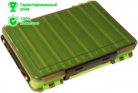 Коробка для воблеров Kosadaka TB-S31B двухсторонняя (зеленая)