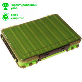 Коробка для воблеров Kosadaka TB-S31B двухсторонняя (зеленая)
