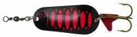Колеблющиеся блесны DAM EFFZETT STANDART UV Active 16гр, 45мм Fluo Red/Black UV