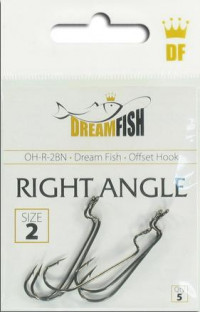 Крючки офсетные Dream Fish Right Angle BN №3/0 (5 шт/уп) DF-OH-R-3/0BN-5