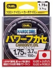 Леска Duel Hardcore Carbonylon 150m MilkyGreen #2.0 (0.235mm) 4.0kg