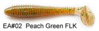 Keitech Swing Impact Fat 2.8" EA#02 Peach Green FLK