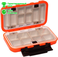 Коробка-раскладушка Kosadaka для мушек герметичная TB-S01 (оранжевая)