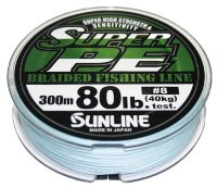 Плетенка SUNLINE NEW SUPER PE 150 м 3 (0.28 мм) нагр. 13.6 кг/30 Lb (white) белая
