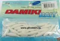 D-DG-30 Твистер Damiki D-GRUB, 7.5см, 2 гр. 210 Cream white