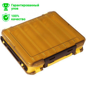 Коробка для воблеров Kosadaka TB-S31C двухсторонняя (жёлтая)