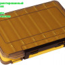 Коробка для воблеров Kosadaka TB-S31D двухсторонняя (желтая)