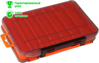 Коробка для воблеров Kosadaka TB-S31D двухсторонняя (оранжевая)