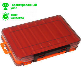 Коробка для воблеров Kosadaka TB-S31D двухсторонняя (оранжевая)
