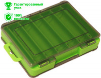 Коробка для воблеров Kosadaka TB-S31E двухсторонняя (зеленая)