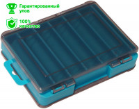 Коробка для воблеров Kosadaka TB-S31E двухсторонняя (темно-синяя)