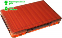 Коробка для воблеров Kosadaka TB-S31A двухсторонняя (оранжевая)