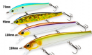 Воблеры Duel R1358 HARDCORE MINNOW FLAT 70SP 70мм, 5.5гр, до 1.0м Новинка 2021!