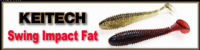 Силиконовые приманки Keitech Swing Impact FAT 6.8"