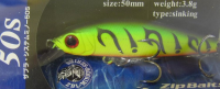 Воблеры ZIPBAITS ZBL System Minnow 50 мм. 3,8 г. заглубление 0,3-0,7 м.
