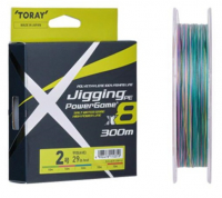 Плетеная леска Toray JIGING PE P-GAME X8