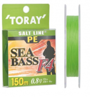 Плетеная леска Toray SL PE SEA BASS F4