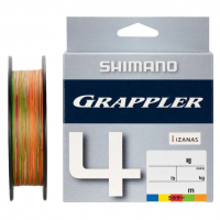 Плетеная леска Шнур PE Shimano - LD-A72W 300 м. Grappler 4 PE