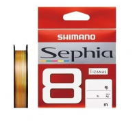 Шнур PE Shimano - LD-E61W 200 m. Sephia 8 PE 10M*5Col