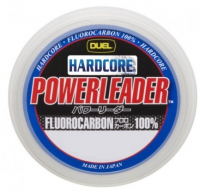 Флюорокарбон DUEL Hardcore POWERLEADER FC Fluorocarbon 100% 50 м прозрачный (Япония) Новинка 2015 г.