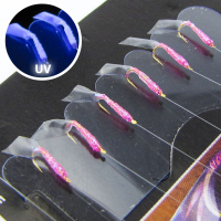 Сабики Hayabusa EX-013 UV (1.75m) (креветка)