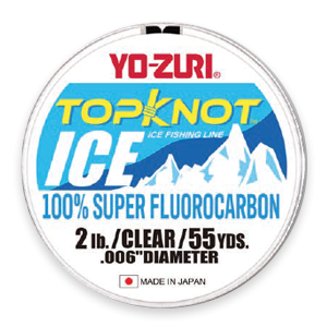 Леска Yo-Zuri TOPKNOT ICE FLUORO100% 55YD 1Lbs (0.127mm)