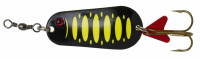 Колеблющиеся блесны DAM EFFZETT STANDART UV Active 45гр, 80мм Fluo Yellow/Black UV