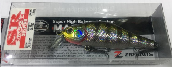 Воблеры ZIPBAITS Khamsin-SR 70 мм, 9, 5 г, заглубление 1,0-1,5 м. 509