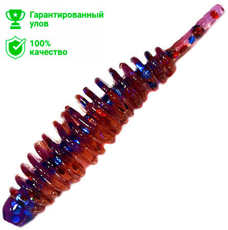 Силиконовая приманка Kosadaka Leech 42 (4.2см) запах сыра RB (банка - 10шт)
