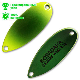 Блесна Kosadaka Trout Police Cicadas Wing (2,5 г) C61 Блесна Kosadaka Trout Police Cicadas Wing (2,5 г) C61
