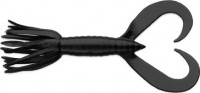 Силиконовые приманки KEITECH LITLE SPIDER 3,5" длина 9 см 5 шт в уп. #001 Black