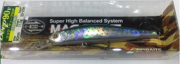 Воблеры ZIPBAITS Rigge 90F Deep, 90мм, 11гр, 2,0-2,5м 702