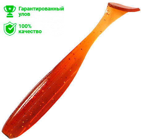 Силиконовая приманка Kosadaka Wave Shiner 75 (7.5см) MOS (упаковка - 9шт)
