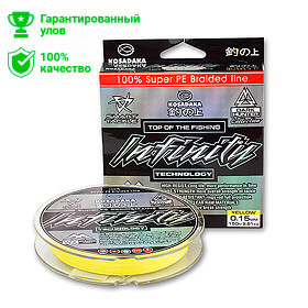 Леска плетен. Kosadaka "INFINITY" 150м, флюор. 0,08мм, 4,1кг BINF008Y_150