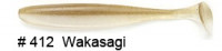 Силиконовые приманки KEITECH EASY SHINER 5" длина 12 см 5 шт в уп. цвет 412 Wakasagi