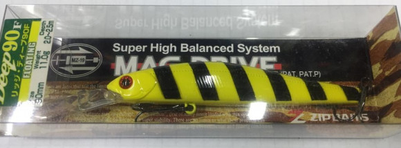 Воблеры ZIPBAITS Rigge 90F Deep, 90мм, 11гр, 2,0-2,5м MO111