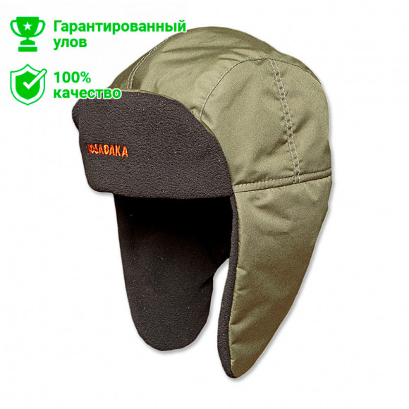 Шапка ушанка Kosadaka Ultra плащ (хаки)