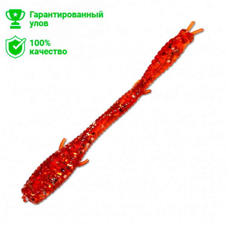 Силиконовая приманка Kosadaka T-Liner Worm (5,5 см) RS (упаковка - 15 шт.)