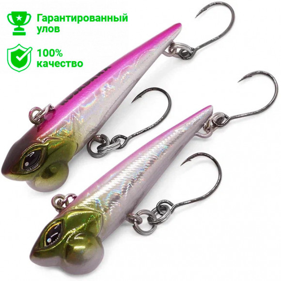 Воблер виб Kosadaka Shine Ride 45SS, 3.6г, цв.ROK