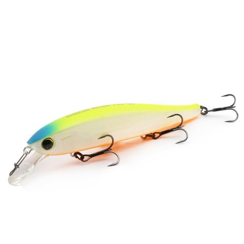 Воблеры Duel HARDCORE MINNOW FLAT 95F 95mm 10.5 гр плавающий F1126-MPCL