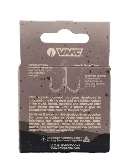 Крючок тройной VMC 7557 CT (тефлон) №2/0 (5шт) Крючок тройной VMC 7557 CT (тефлон) №2/0 (5шт)