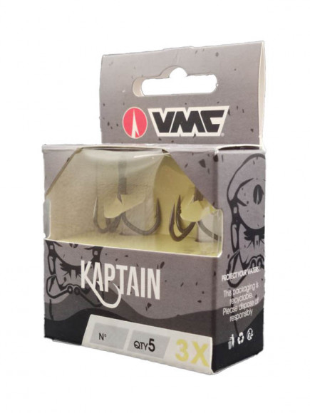 Крючок тройной VMC 7557 CT (тефлон) №2/0 (5шт) Крючок тройной VMC 7557 CT (тефлон) №2/0 (5шт)