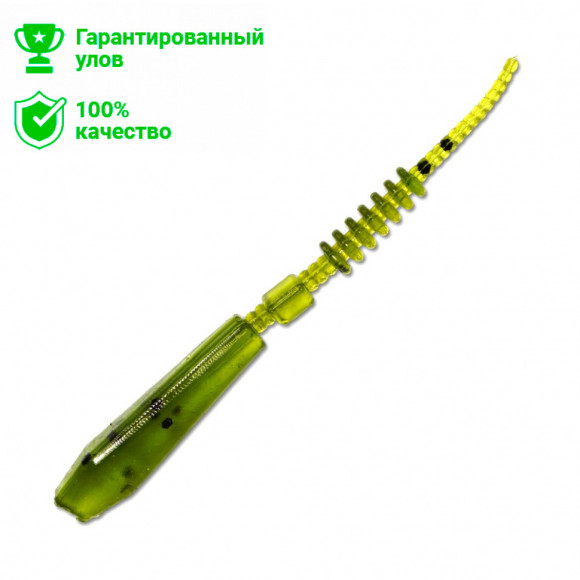 Силиконовая приманка Kosadaka Trail Worm (5 см) BG (упаковка - 15 шт.)
