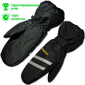 Рукавицы "Arctic" черн., мех овчина XL