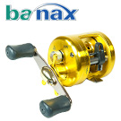 Мультипликаторная катушка BANAX STARION-400, цвет: золото (1:5,1, 4+1, 0,40/200, 340гр) 