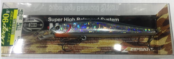 Воблеры ZIPBAITS Rigge 90F Deep, 90мм, 11гр, 2,0-2,5м 826M