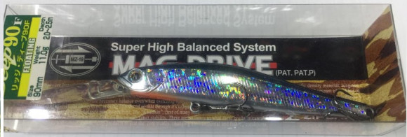 Воблеры ZIPBAITS Rigge 90F Deep, 90мм, 11гр, 2,0-2,5м 826