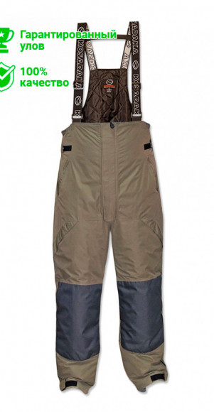 Костюм Kosadaka Iceman 35C+7: Комбинезон рыболовный, зимний р. 2XL