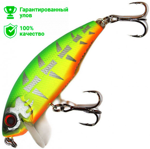 Воблер Kosadaka KURADO SH плав., 60мм, 7.2г., 0.1-0.5м, цв.VX